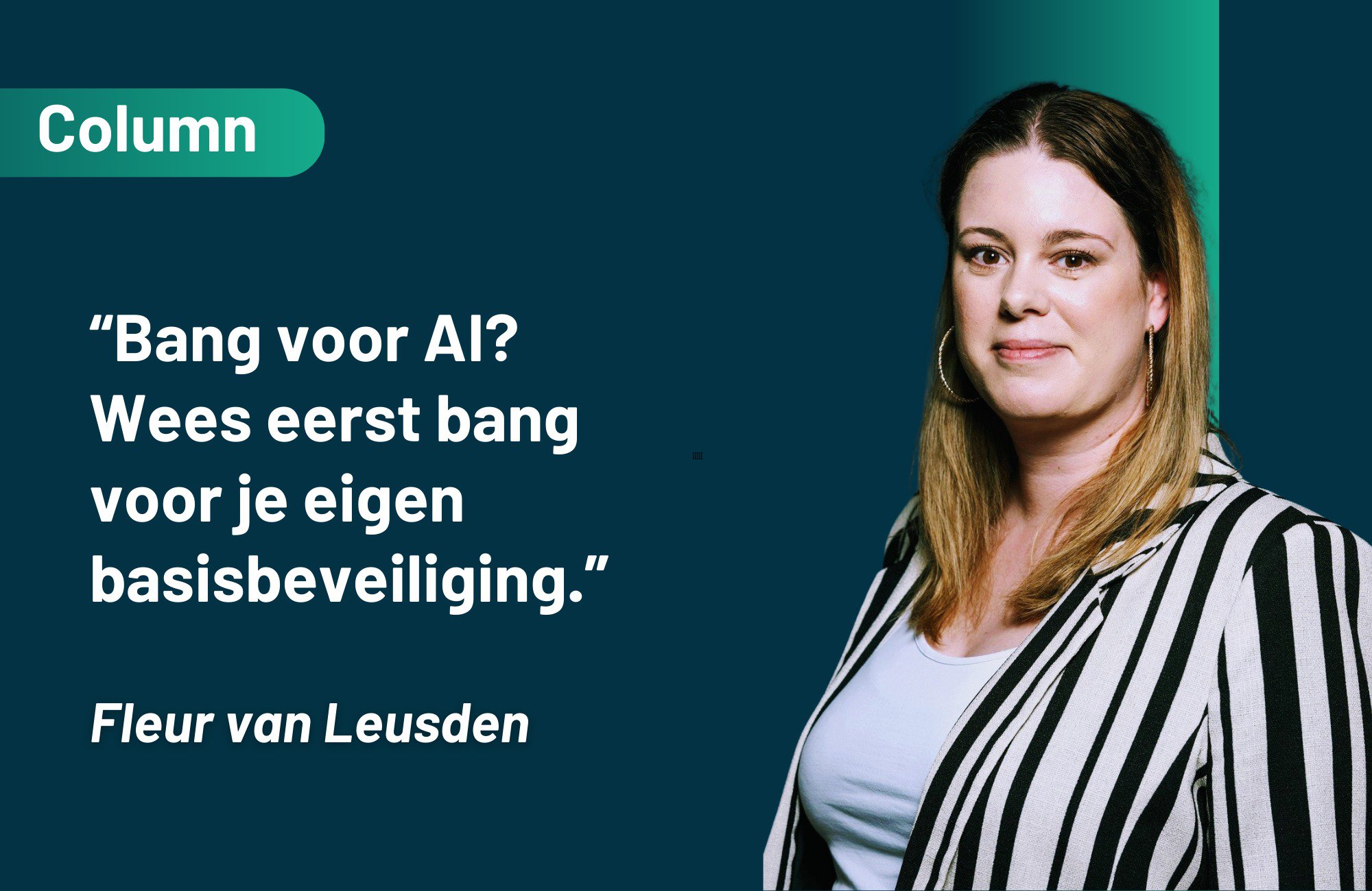 AI ransomware bestaat niet, je lekke firewall wel cover